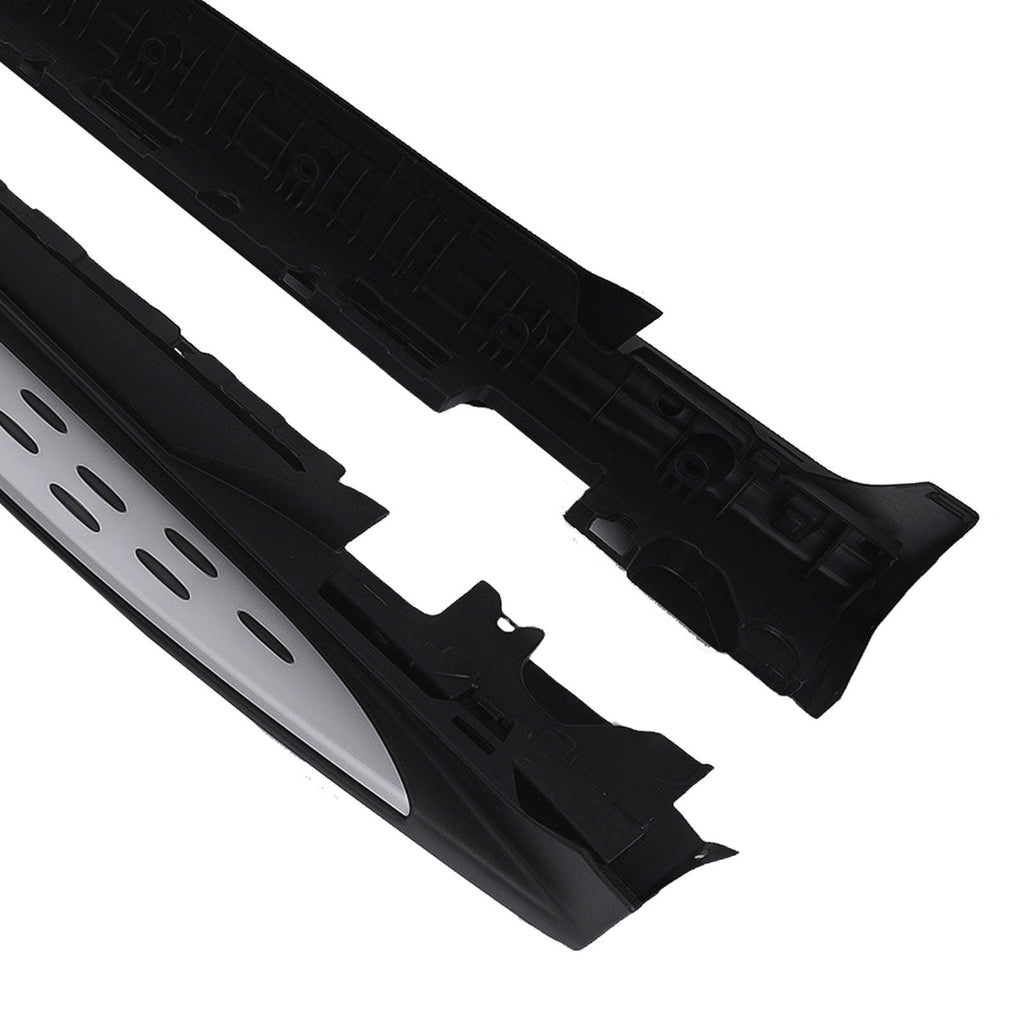 Anti-Slip Running Boards suitable for Mercedes GLC X253 GLC250 GLC300 16-2022 Black
