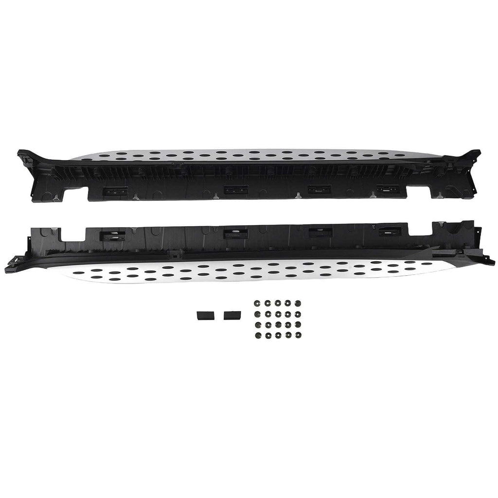 Anti-Slip Running Boards suitable for Mercedes GLC X253 GLC250 GLC300 16-2022 Black