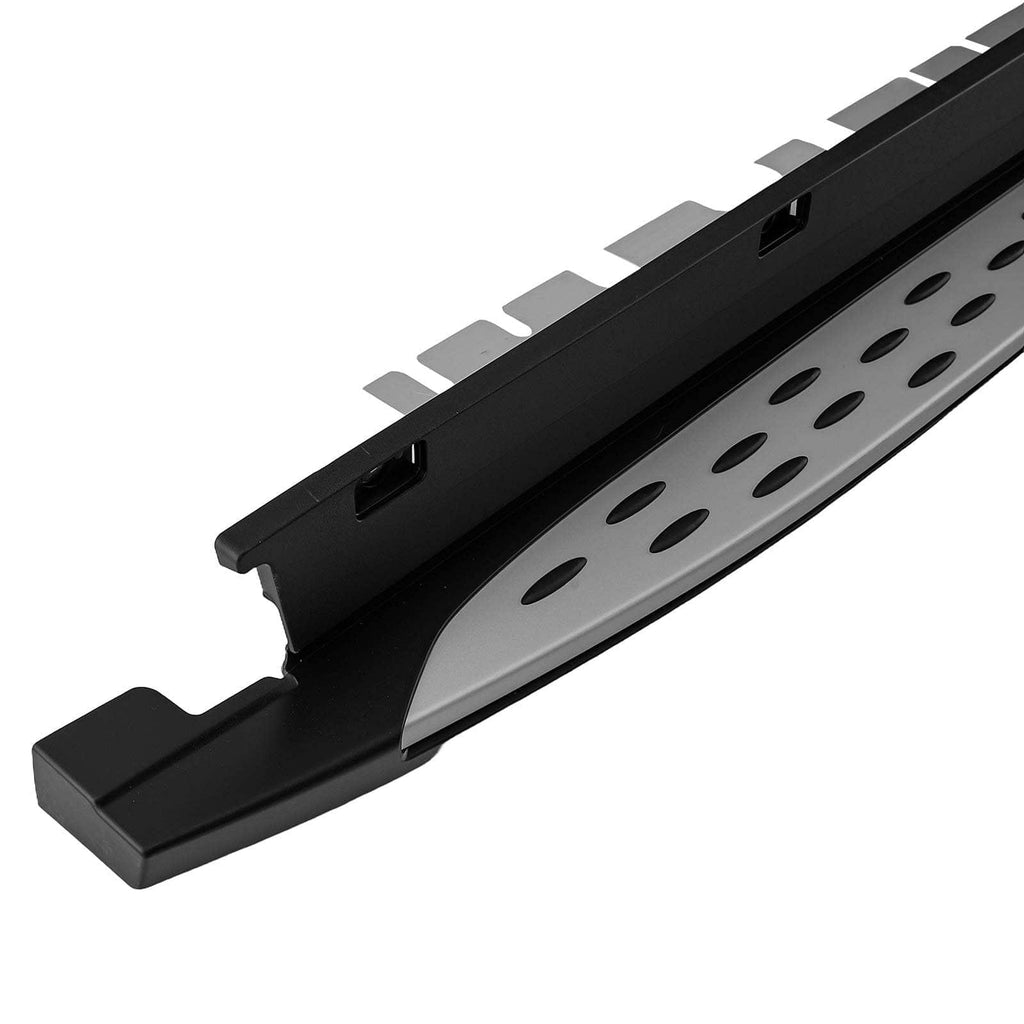 Side Steps Running Boards suitable for Mercedes GLB X247 2019-2024 Aluminum ABS Black