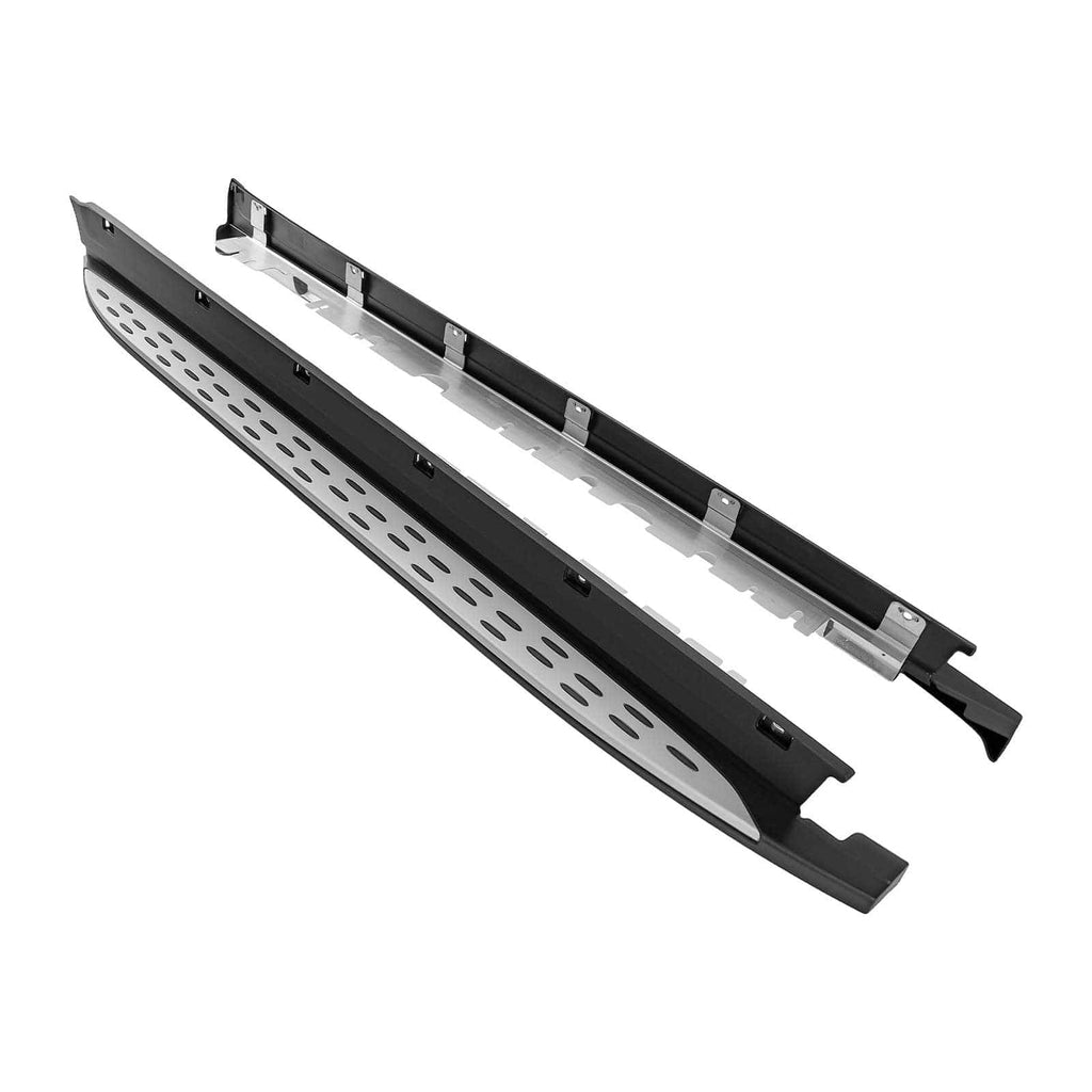 Side Steps Running Boards suitable for Mercedes GLB X247 2019-2024 Aluminum ABS Black