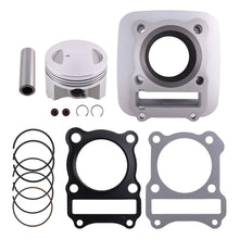 Laad de afbeelding in de galerijviewer, Cylinder Piston Kit 62mm geschikt voor Suzuki DR 125 GN 125 GS 125 geschikt voor Kreidler Enduro 125 4T