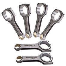 Laad de afbeelding in de galerijviewer, 6 4340 EN24 Forged Conrods + ARP2000 bolts geschikt voor Audi VW 3.0T EA839 V6 24V TFSI