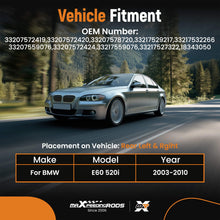 Laad de afbeelding in de galerijviewer, Aandrijfas achter links+rechts geschikt voor BMW 5 Serie E60 520i met Manual Transmissie