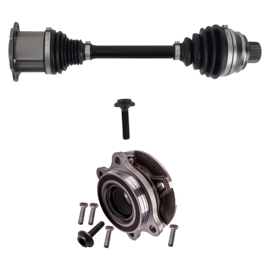 Antriebswelle Radlagersatz wiellager met wielnaaf voor L/R geschikt voor Audi A6 A7 A8 Q5