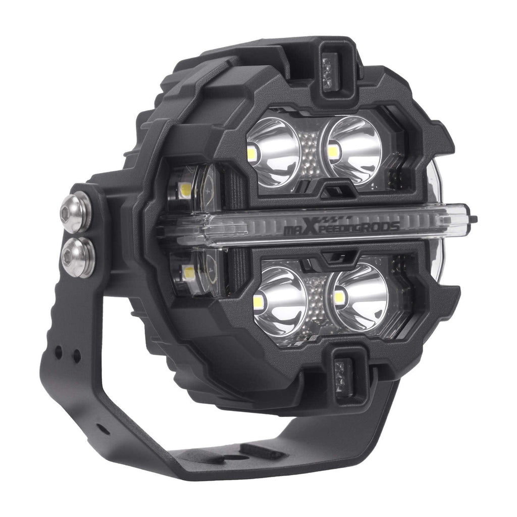 LED werklamp set 3.5 inch 160W 19200LM 270 graden IP68 Crosshair universeel