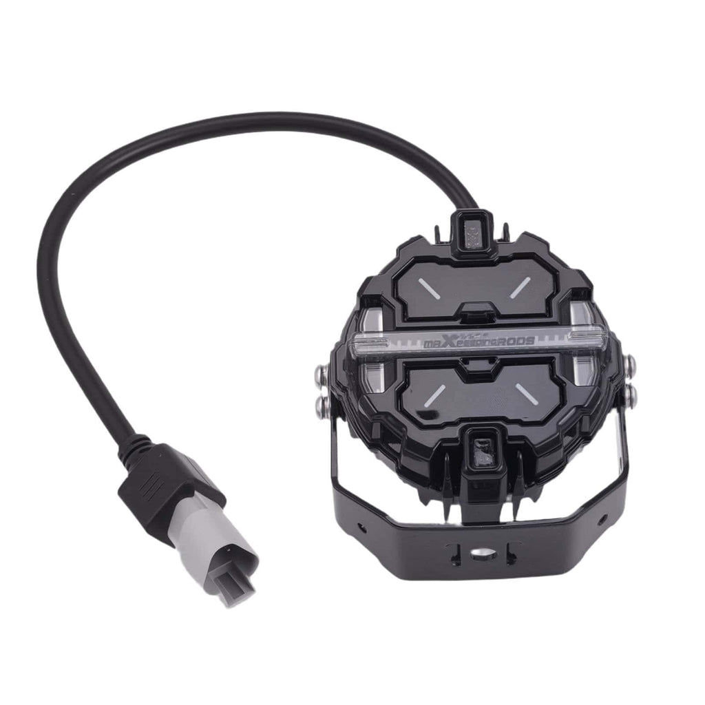 LED Auxiliary Lights Round 3.5 RGB DRL for Off Road ATV Amber 3000K suitable for White 6000K