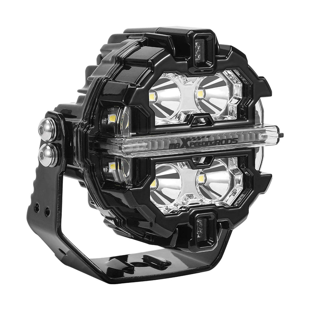 160W LED Work Light Auxiliary Lamp 3.5" IP68 for 4X4 Offroad 270°