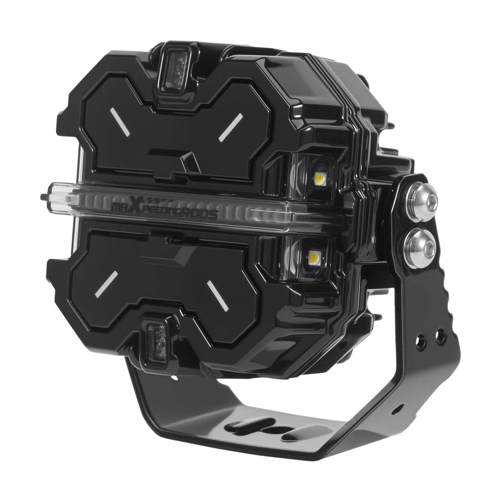 Square LED Pods Driving Lights DRL RGB Light with Amber & suitable for White 160W FOR Off Road