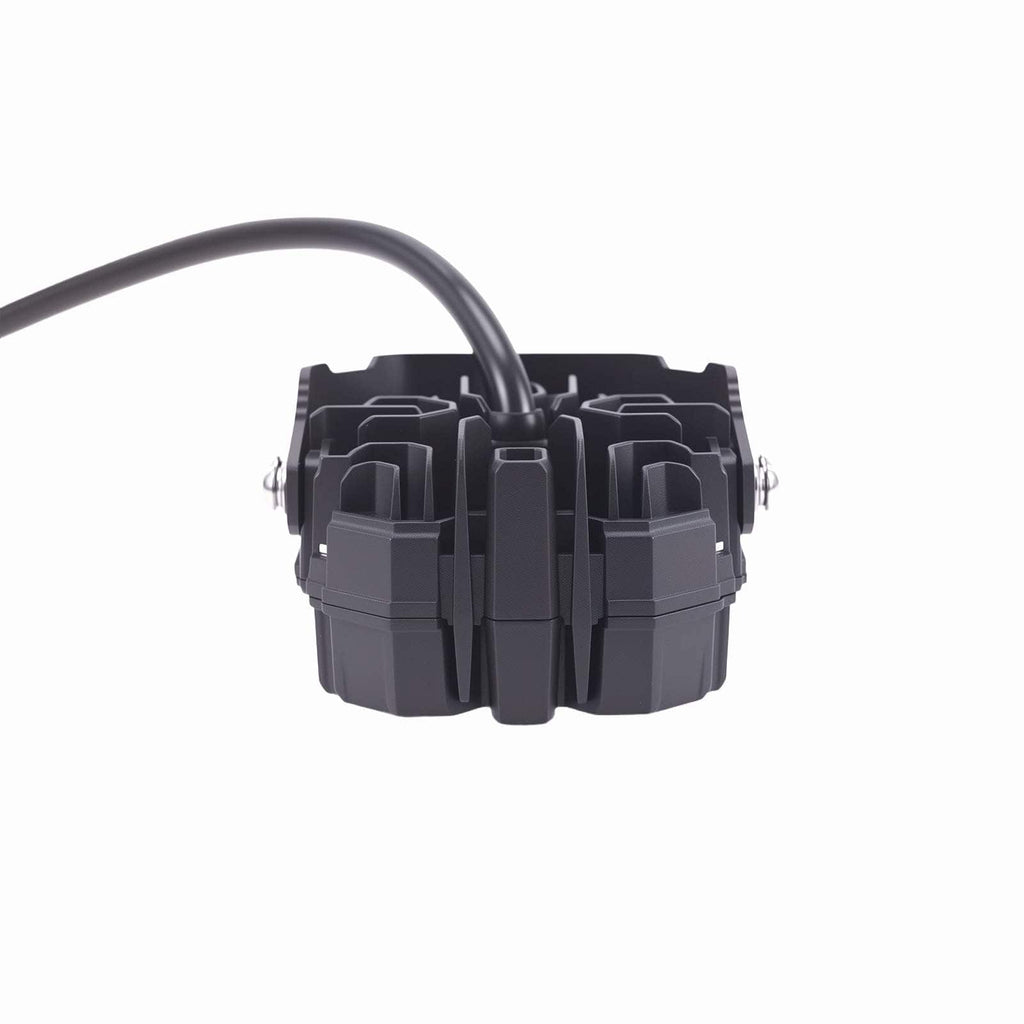 LED Auxiliary Lights 3.5" 160W Spot Beam Side Shooters DRL for Off Road