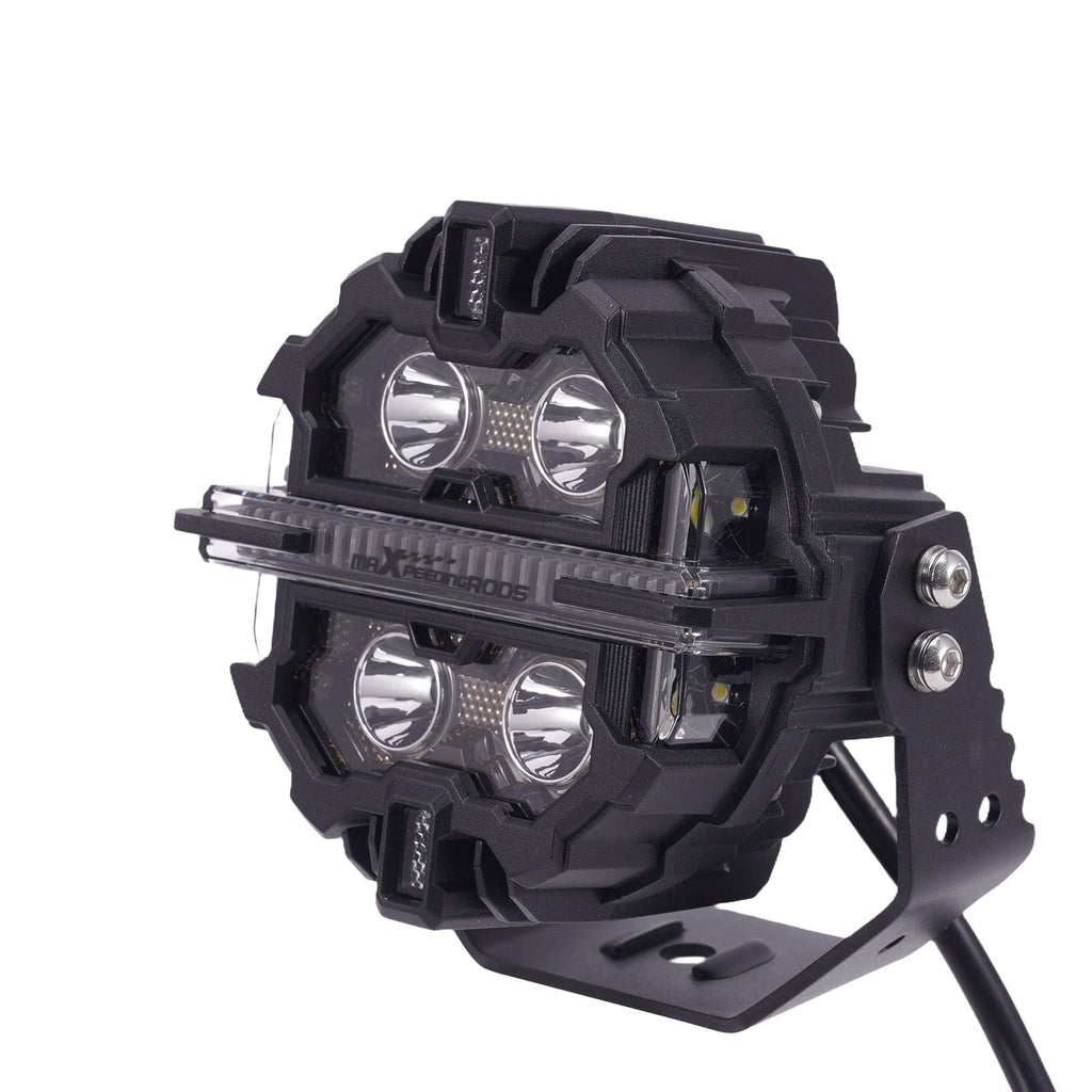 5inch 212W LED Driving Lights Spot Beam RGB DRL Round Pod Lamp suitable for White 6000K IP68
