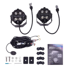 Load image into Gallery viewer, 5inch 212W LED Driving Lights Spot Beam RGB DRL Round Pod Lamp suitable for White 6000K IP68
