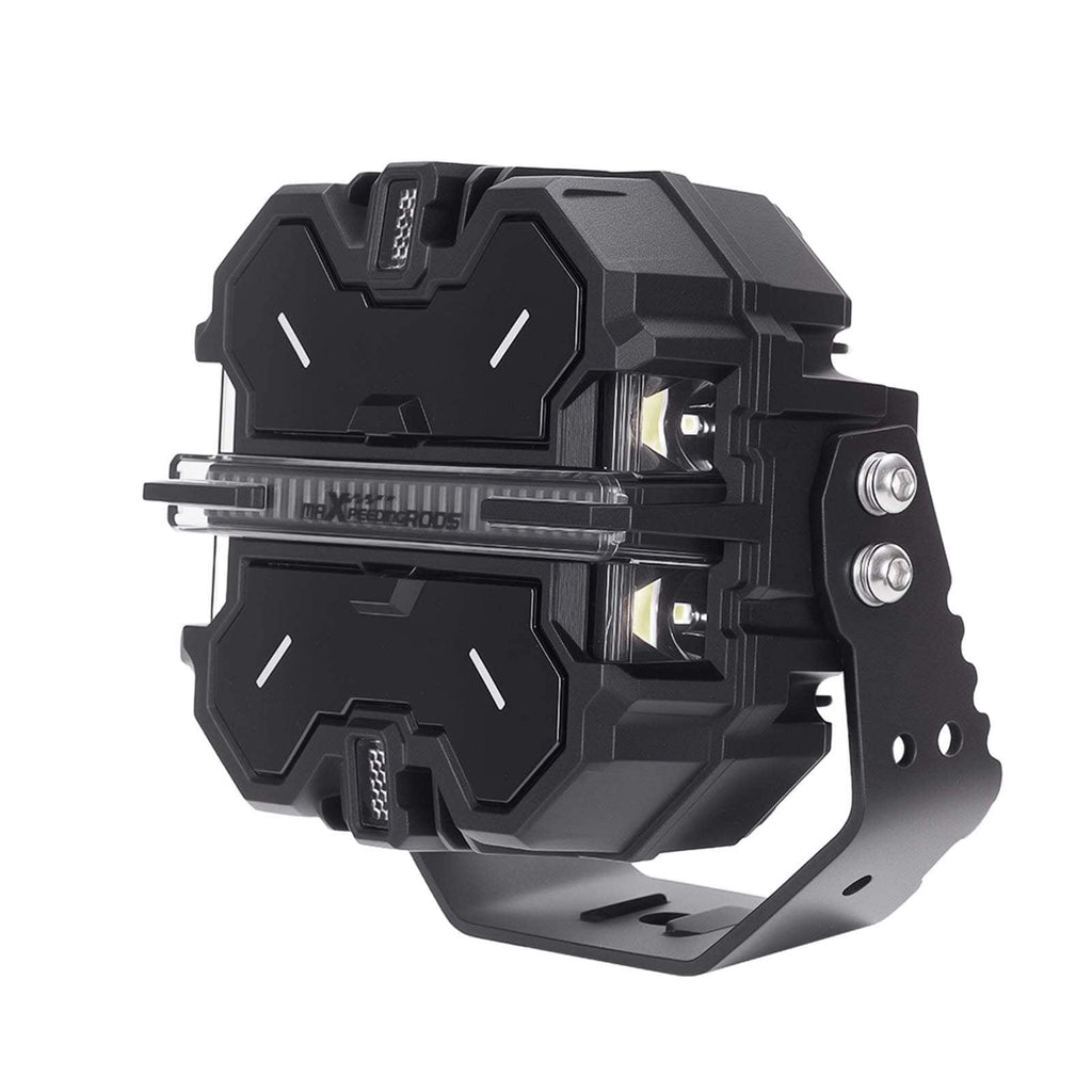Square LED Work Light RGB DRL 212W for SUV 4X4 Marine Boat White 6000K