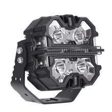 Laad de afbeelding in de galerijviewer, Quad LED Koplamp DRL Daytime Running Light 6000K voor Truck Offroad Aluminium IP68