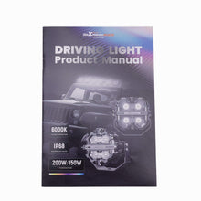 Laad de afbeelding in de galerijviewer, Quad LED Koplamp DRL Daytime Running Light 6000K voor Truck Offroad Aluminium IP68