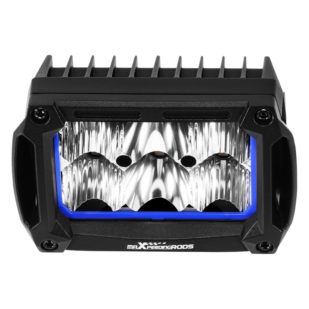 60W 4.4 offroad LED Light Bar geschikt voor Jeep SUV 6000lm Rectangular Spot Flood
