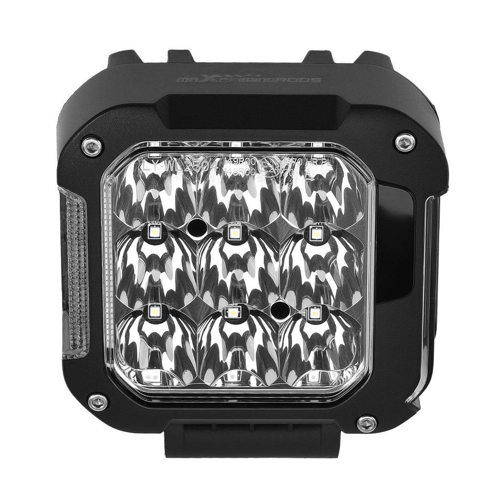 2x 4zoll LED Zusatzscheinwerfer met Gelb Tagfahrlicht DRL for Offroad SUV LKW