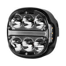 Laad de afbeelding in de galerijviewer, 2x 5 LED Zusatzscheinwerfer met Gelb Tagfahrlicht DRL for Offroad SUV LKW