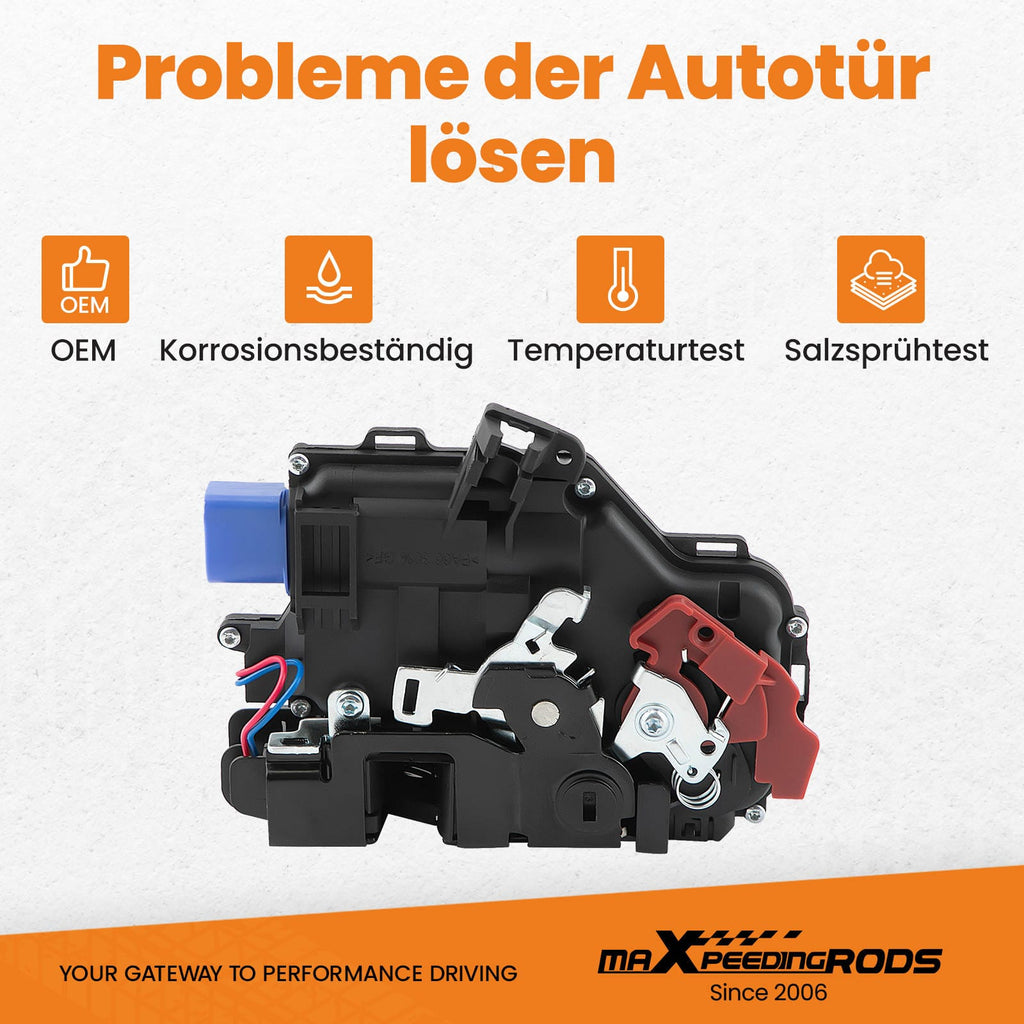 7L0839016 rechts achter Door Lock geschikt voor VW Golf 5 Jetta 3, Skoda Octavia 2