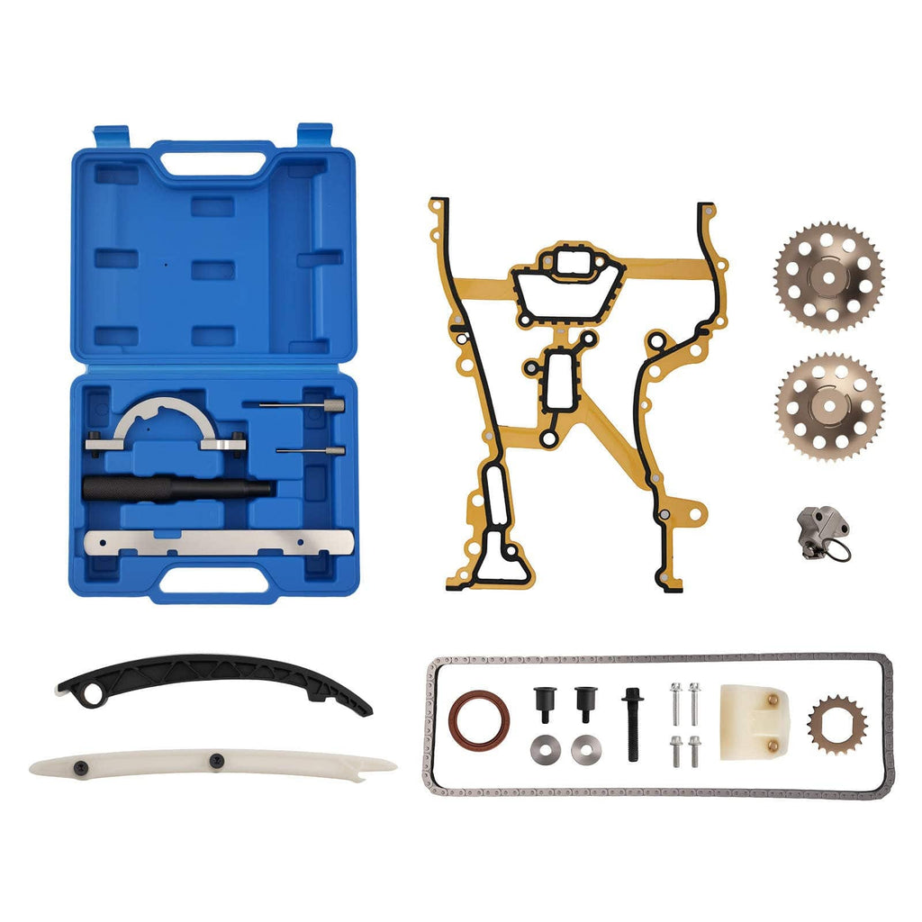 Complete Distributiekettingset + Setting Gereedschap geschikt voor Opel Corsa C D Astra G H 1.0