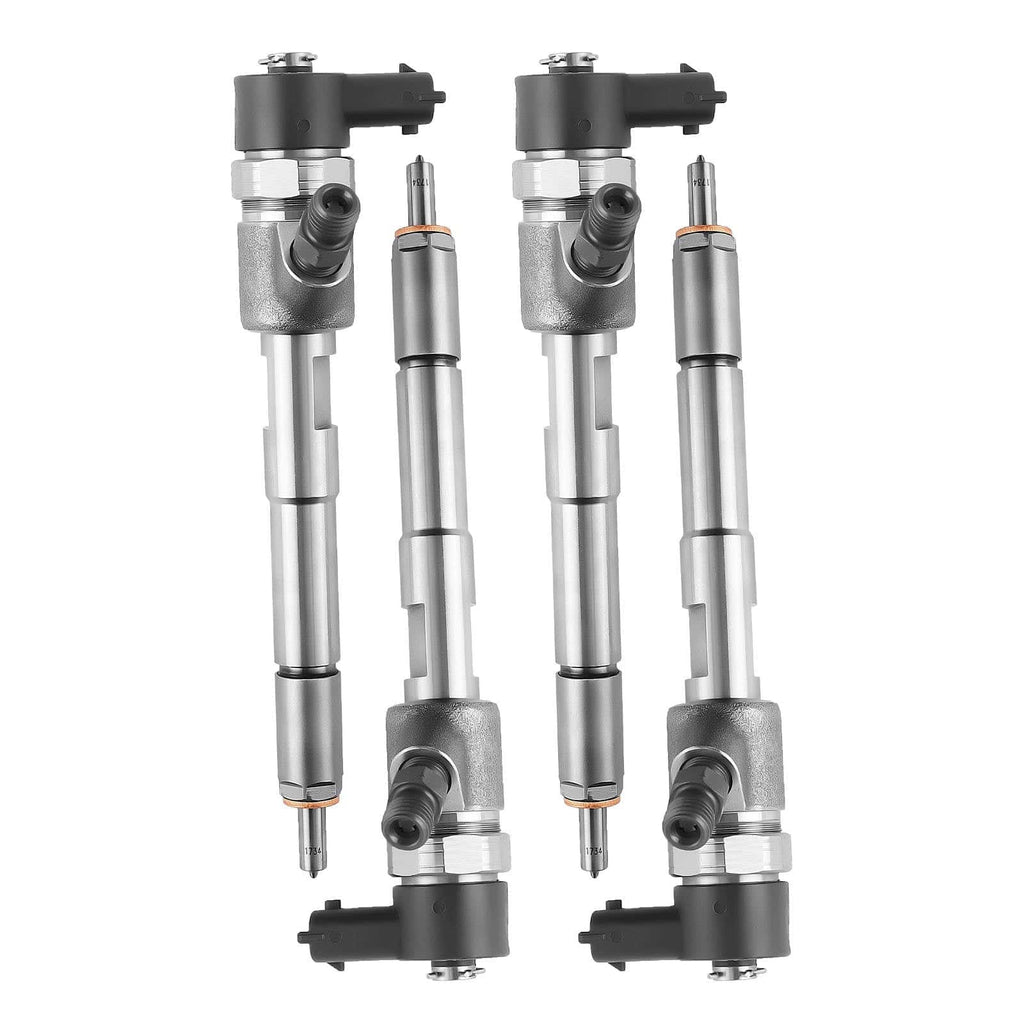 4x Injector geschikt voor Fiat 500 500C 500L Panda Punto Doblo Fiorino 1.3 D Multijet
