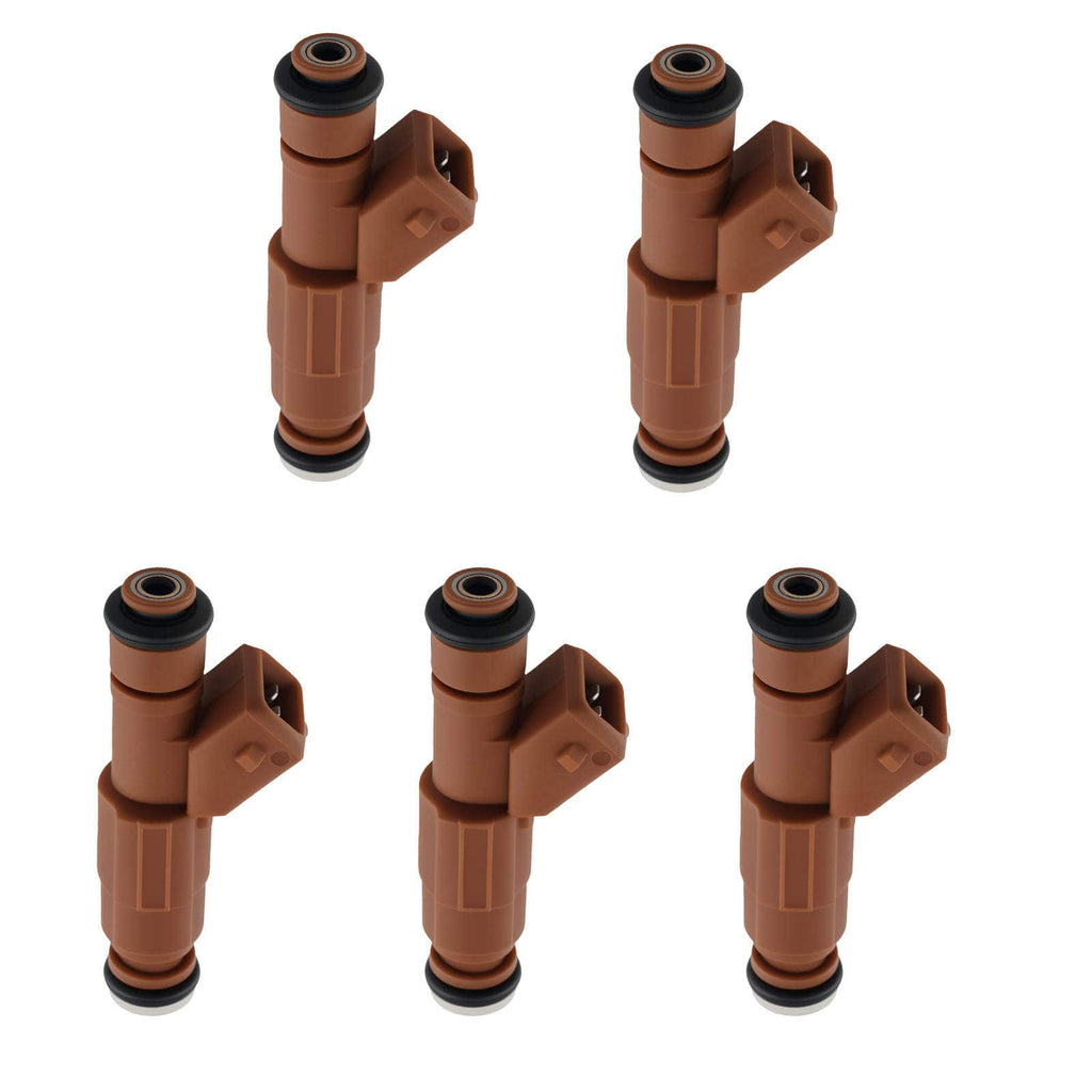 5 Fuel Injectors geschikt voor Volvo C70/S60/V70/XC90 2.4L 0280155831 FJ669