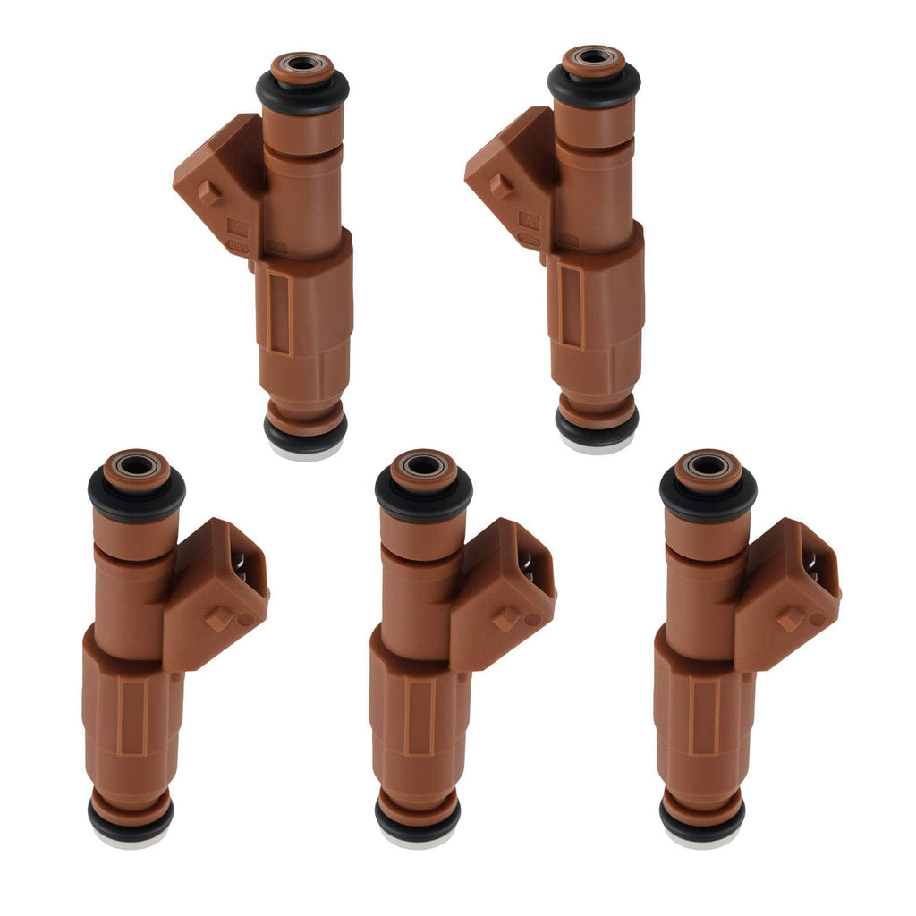 5 Fuel Injectors geschikt voor Volvo C70/S60/V70/XC90 2.4L 0280155831 FJ669