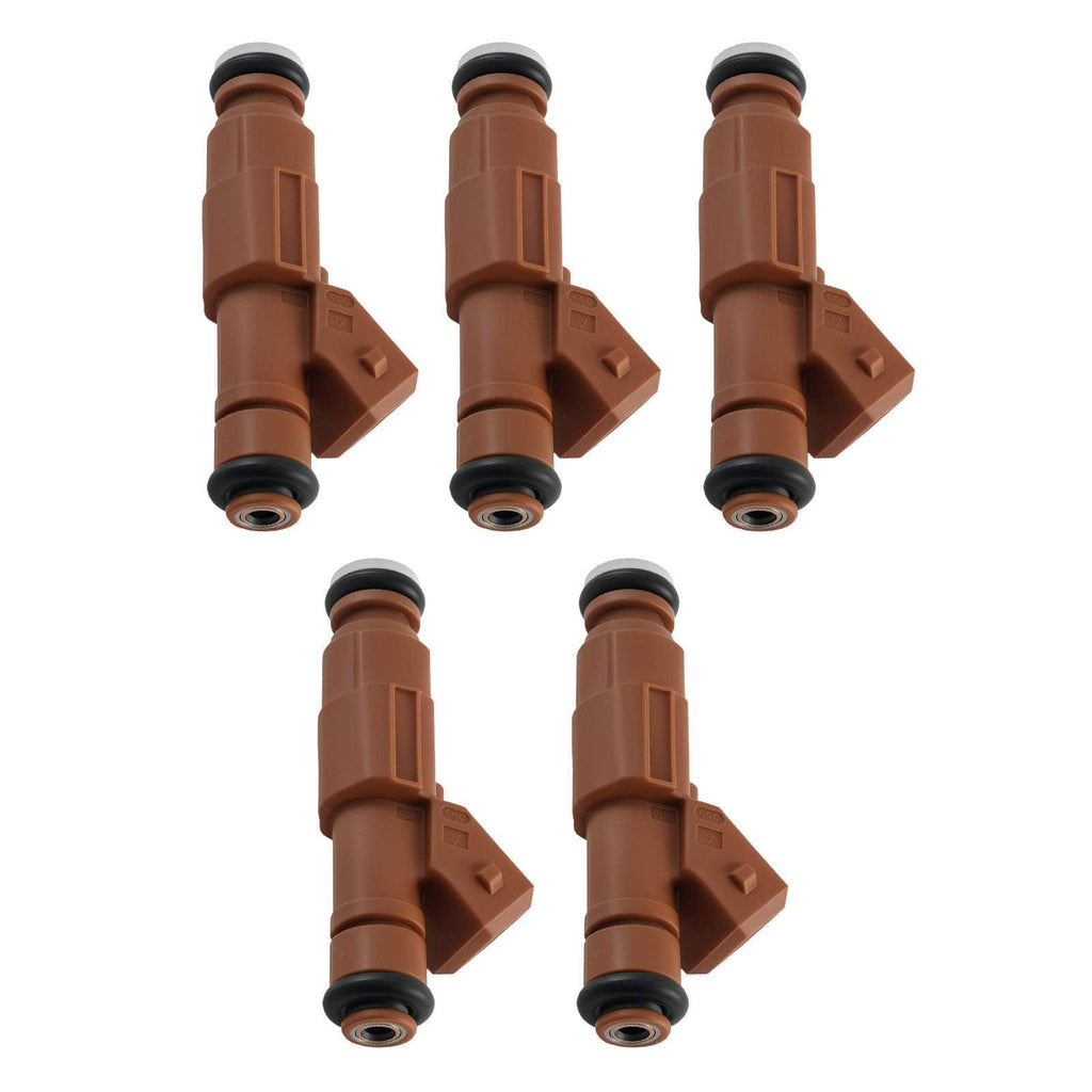 5 Fuel Injectors geschikt voor Volvo C70/S60/V70/XC90 2.4L 0280155831 FJ669