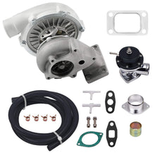 Load image into Gallery viewer, T3 T04E Universal Turbo + RS Type Wastegate .63 T3 Flange 5-bolt Flange
