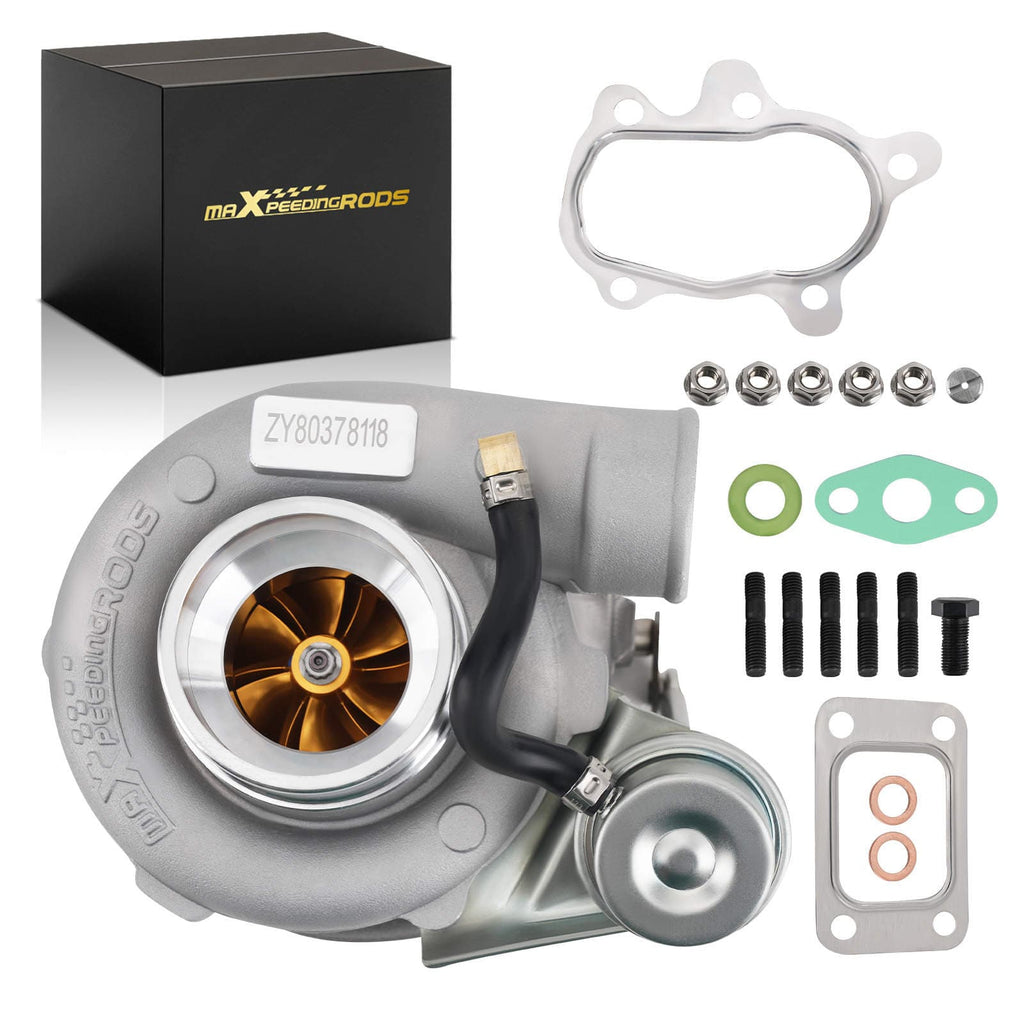 Voor GT2871 GT2860 Universal Billet Turbo Flange T25 Trim 48/76 A/R 0.6 0.64