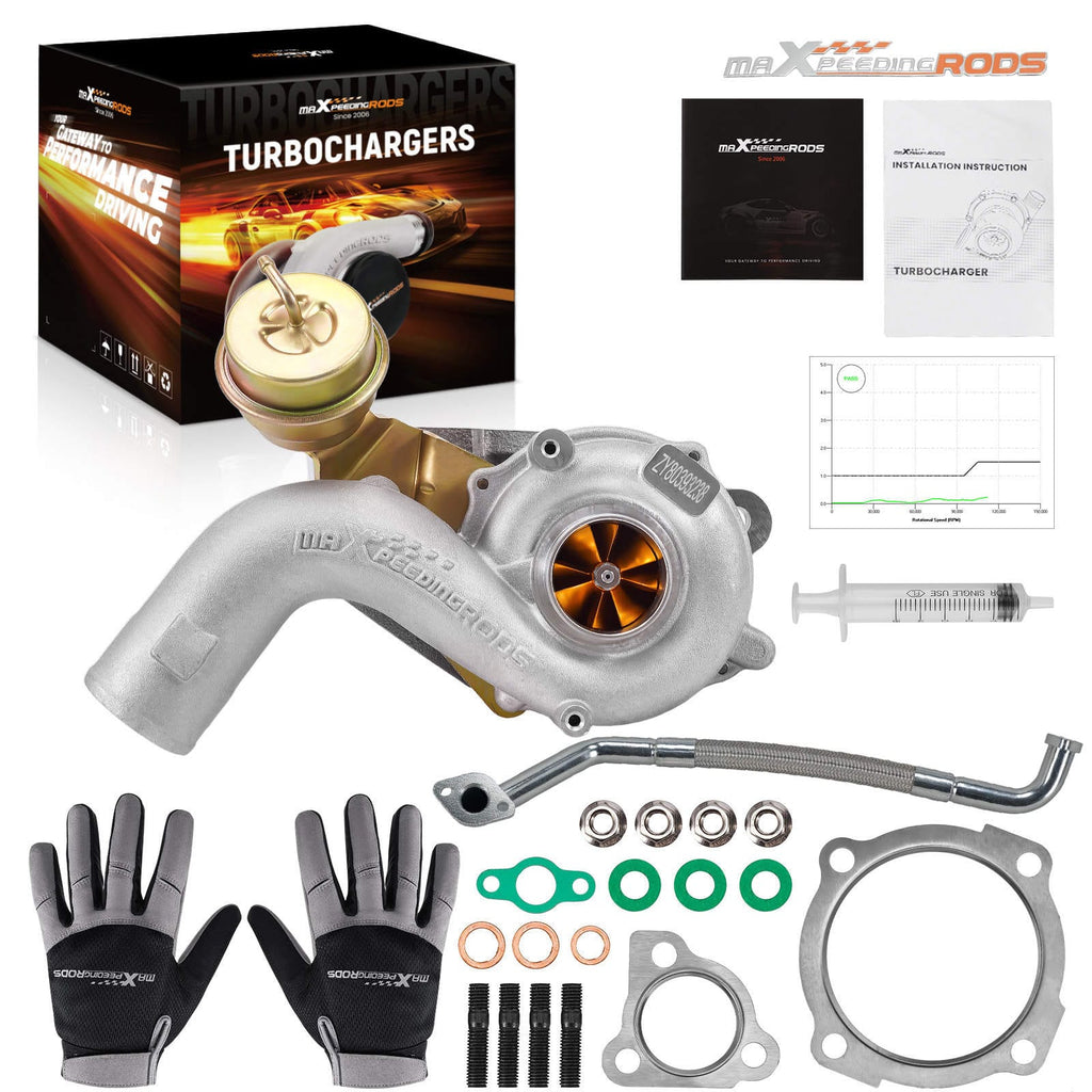 Billet K04 turbo + olieretourleiding voor Audi A3 TT VW Golf GTI Bora 1.8T