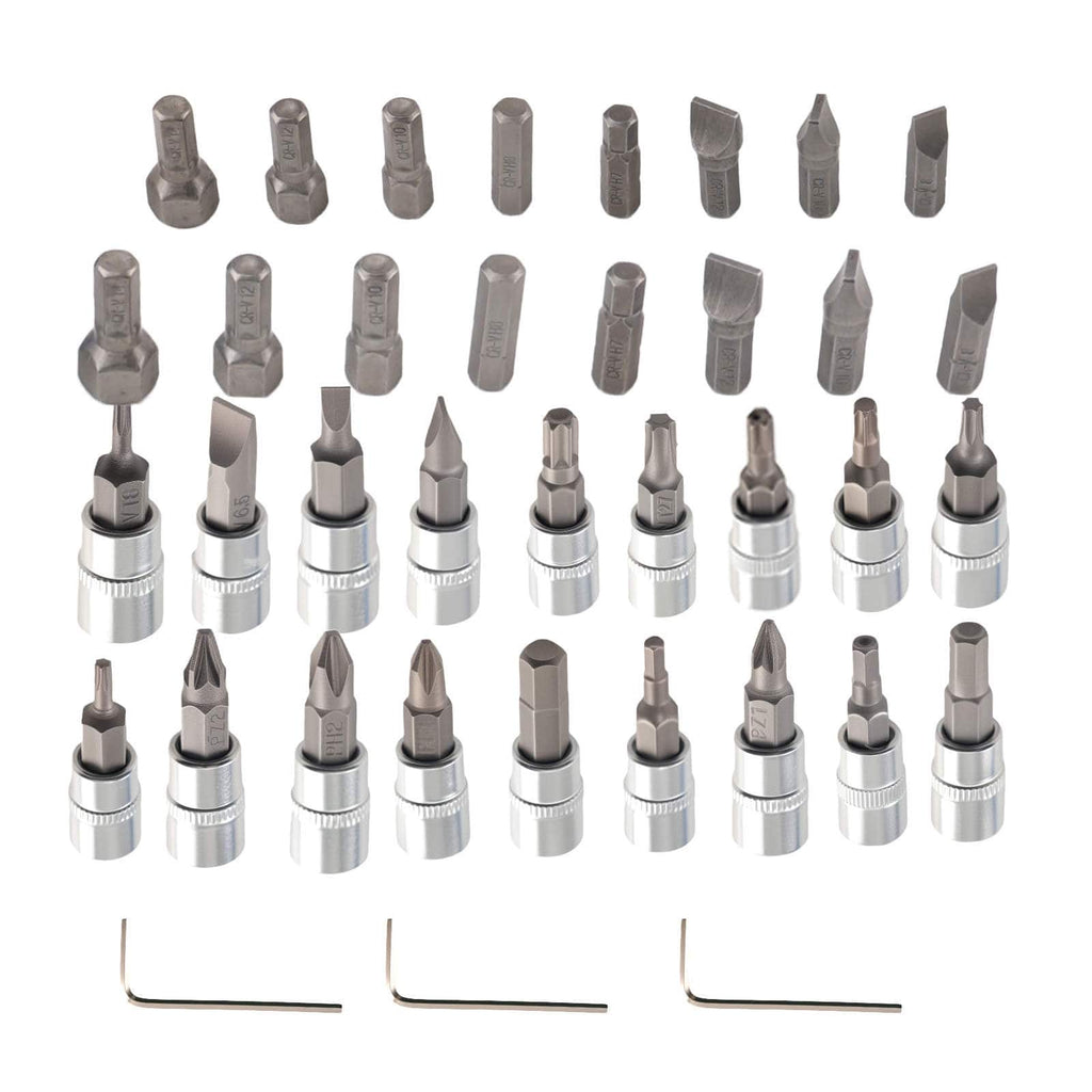 108 stuks Socket Wrench Set voor Mechanics CR-V 1/2 1/4 Complete