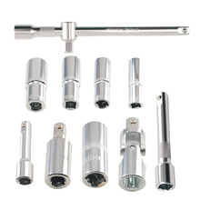 Laad de afbeelding in de galerijviewer, 108 stuks Socket Wrench Set voor Mechanics CR-V 1/2 1/4 Complete