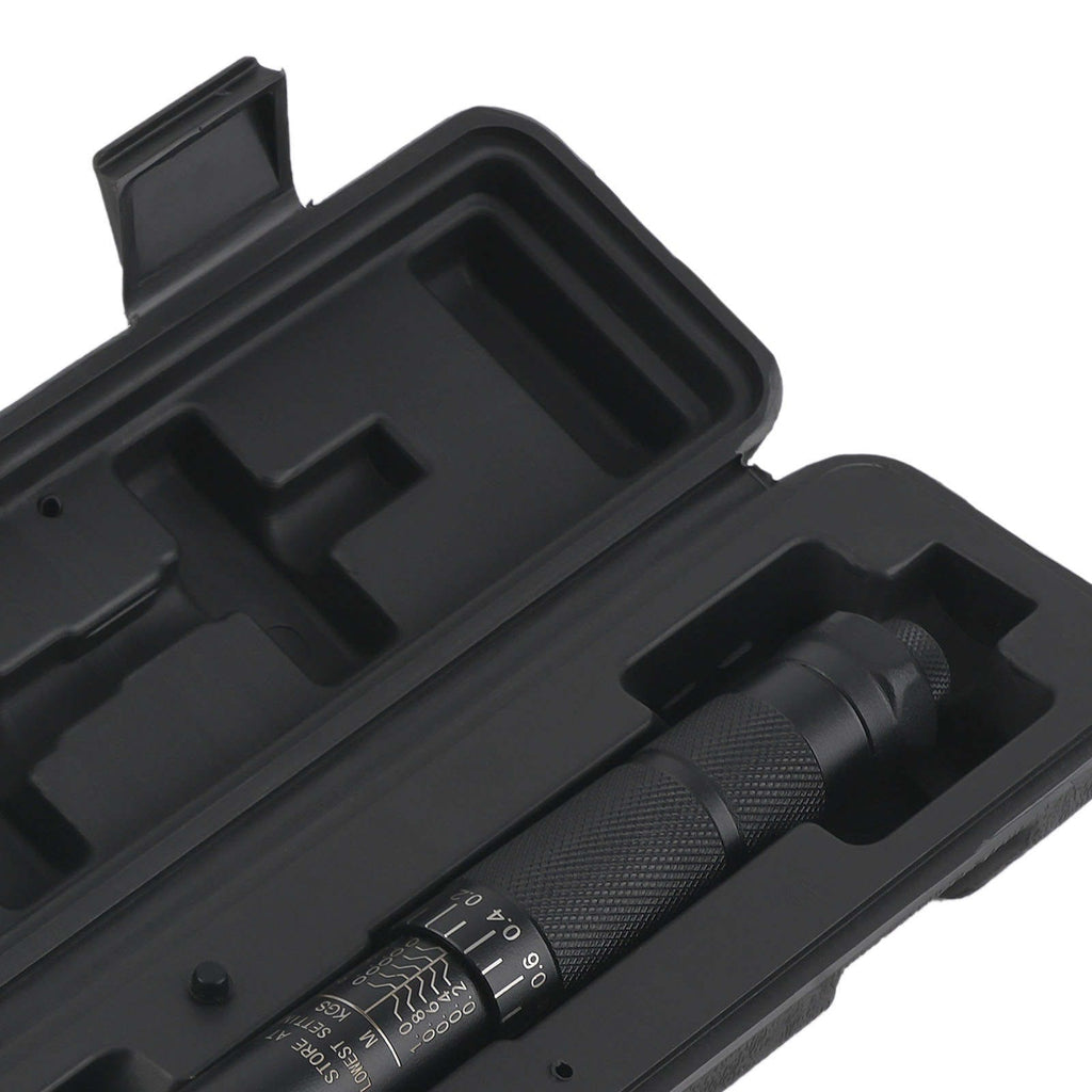 Torque wrench 1/4" voor Workshop Mechanic Bicycle motorfiets Automotive