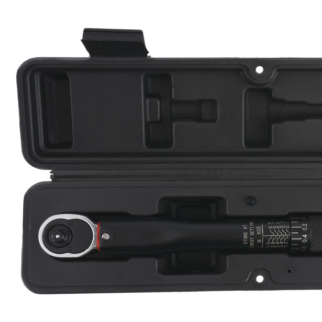 Torque wrench 1/4" voor Workshop Mechanic Bicycle motorfiets Automotive