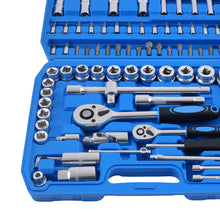 Load image into Gallery viewer, 94-Piece CRV Steel Socket Set 1/4 1/2 with Ratchet Star Hex Extension 4-32mm