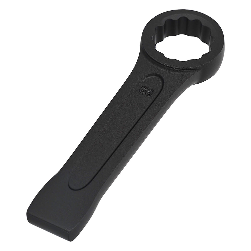 36mm Closed End CrV 12 Point Striking Wrench 205mm Flat Pattern Heavy Duty