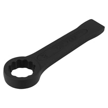 Laad de afbeelding in de galerijviewer, 36mm Closed End CrV 12 Point Striking Wrench 205mm Flat Pattern Heavy Duty