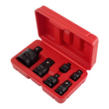 Laad de afbeelding in de galerijviewer, 6 Stuks Impact Adapter Set 1/4 3/8 1/2 Socket Wrench Reducers 45#