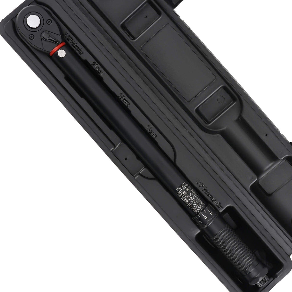 Torque wrench 20-200 Nm met click signal voor car/bike 1/2 40Cr