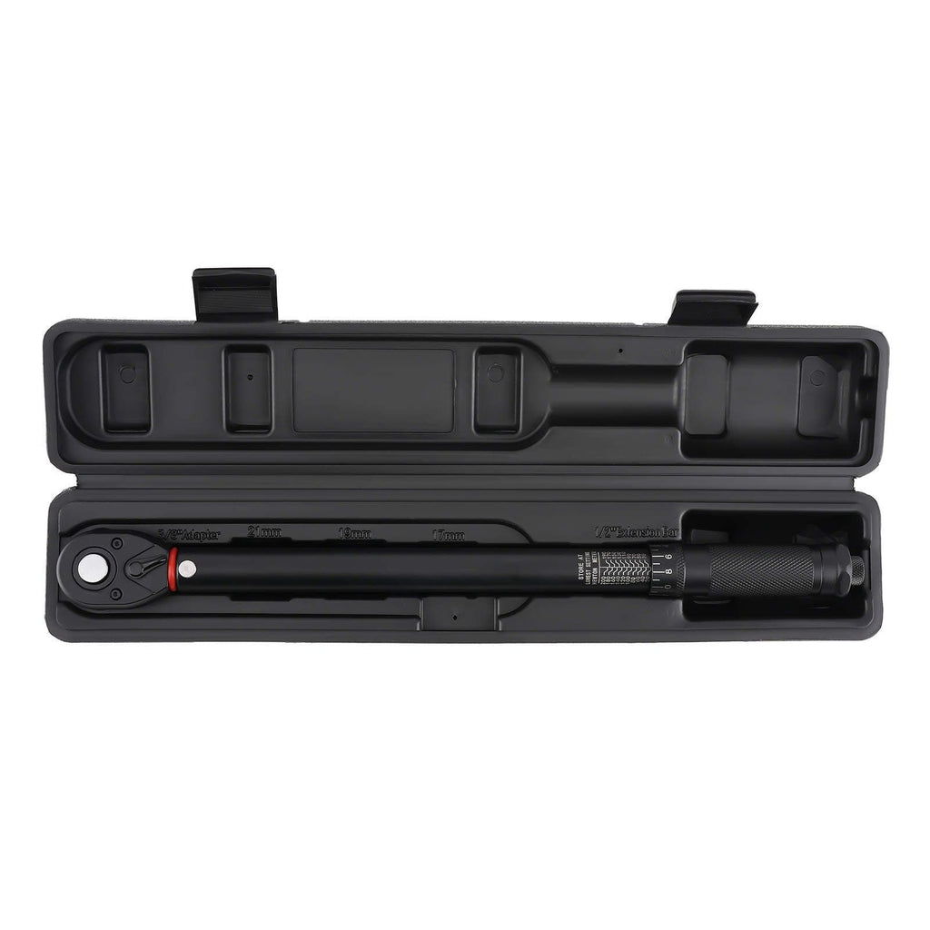 Torque wrench 20-200 Nm met click signal voor car/bike 1/2 40Cr