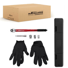 Laad de afbeelding in de galerijviewer, Torque Wrench 1/2 28-210Nm voor Vehicle met Sockets 17/19/21mm and Extension
