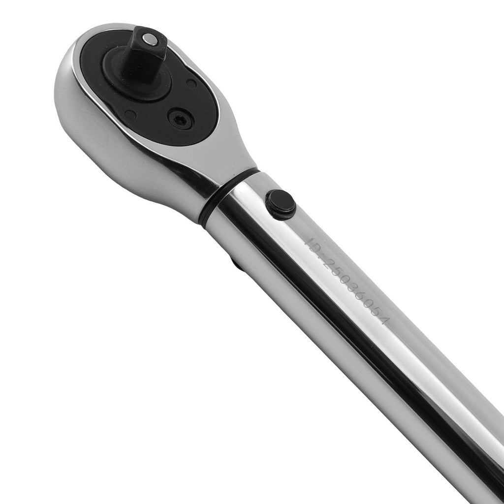 Set of 3 Torque Wrenches 1/4 3/8 1/2 Ratchet 5-220Nm Aluminum Handle