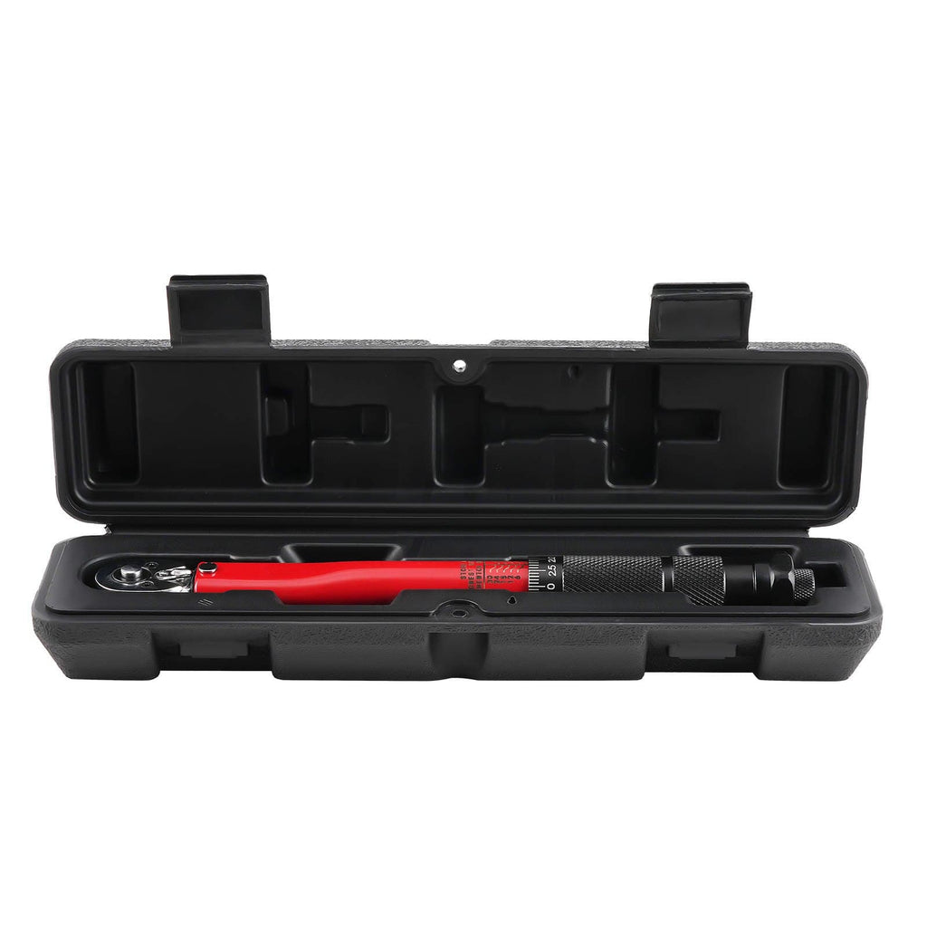 Precision Torque Wrench 27cm 5-30Nm ±4% met Reversible Ratchet Gereedschap