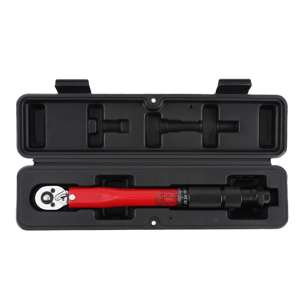 Precision Torque Wrench 27cm 5-30Nm ±4% met Reversible Ratchet Gereedschap