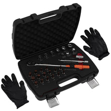 Laad de afbeelding in de galerijviewer, 26 Stuk Torque Wrench Set voor Mopeds, T H M Bits, Sockets