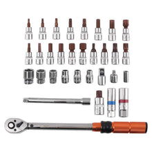 Laad de afbeelding in de galerijviewer, Torque Wrench Gereedschap Kit 3/8 5-60Nm met Case voor Car Repair
