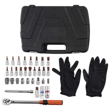 Laad de afbeelding in de galerijviewer, Torque Wrench Gereedschap Kit 3/8 5-60Nm met Case voor Car Repair