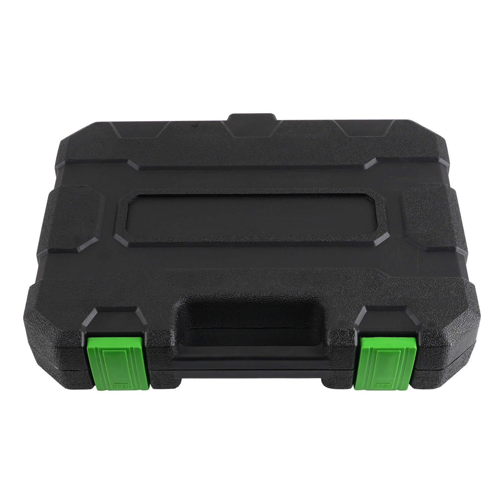 16 1/2-inch Impact Sockets 10-32mm 6-Point Deep Metric Cr-V Phosphate