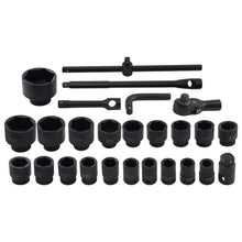 Load image into Gallery viewer, 20-Piece Impact Socket Set 6PT for Mechanic Workshop 21-65mm 3/4 1 + Ratchet