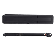 Laad de afbeelding in de galerijviewer, Torque Wrench 3/8 7-112Nm Bi-Directional Ratchet 40Cr Staal 370mm